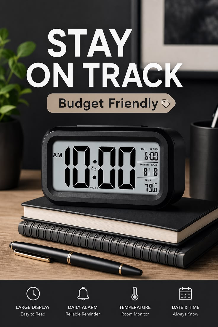 DIGITAL ALARM CLOCK